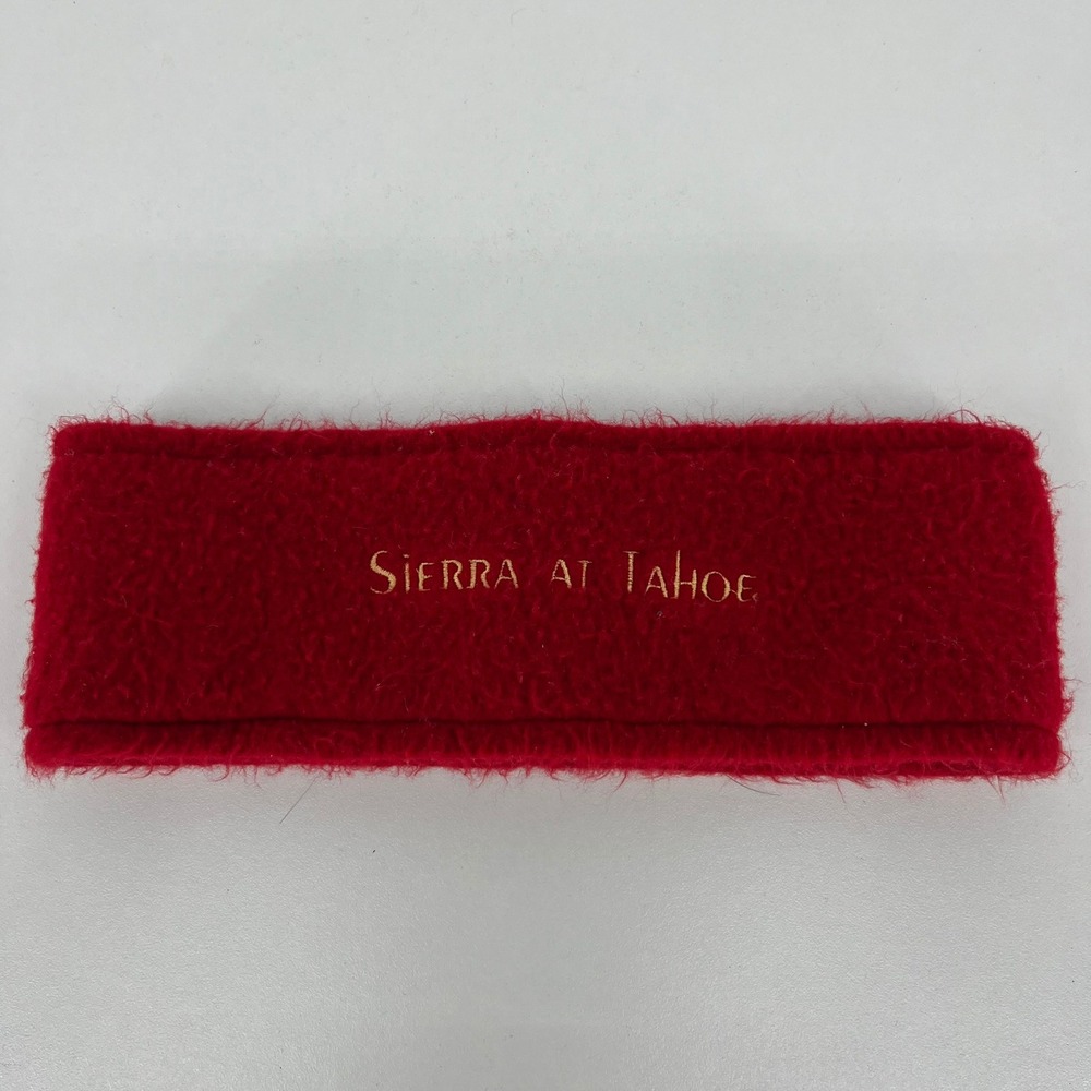 Turtle Fur Sierra at Tahoe Red Fleece Headband Ear Warmer Mens Adult